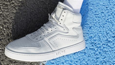 mens celine sneakers|celine high top sneakers women's.